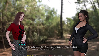 Casey's fall 2 getting naked in the woods