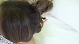 a big girl, banging the until the bag almost falls into the.