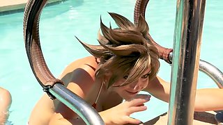 Blonde MILF with Big Boobs Playing Cam Free Porn