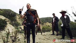 Naughty harlot Susy Gala outdoor sex scene