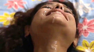 Facial for Indian wife