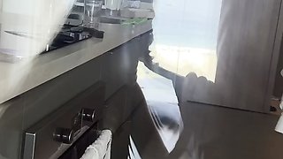 Alanna Pow Balcony Fuck