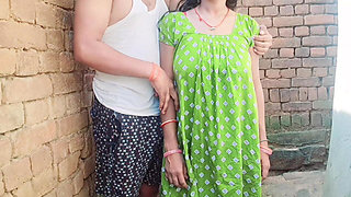 Indian Beautyful MILF Maid Fucked by Another Watchman Real Hardcore Sex Video with Clear