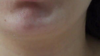 My Stepsister Puts Cotton in Her Nose and Masturbates with Her Pussy Then Puts Cotton in Her Ears Too