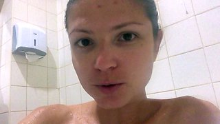 Cute teen anne solo anal masturbation