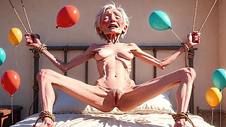 Mature Slave Bound & Begging - Wants Pussy Filled with Hot Cum