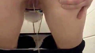 Shaved Pussy Work Pee