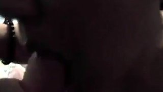 Asian College Girl Sucks and Facializes White Cock