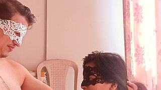 America Return Neighbour Gives an Amazing Blowjob and Drinks My Hot Cum While Cheating on Her Husband