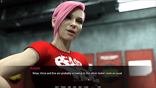 Girl Massage Turns In To Blowjob In Gym Locker Room