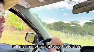 Sexy MILF Desperate for Money Gets Boned by Farmer - POV