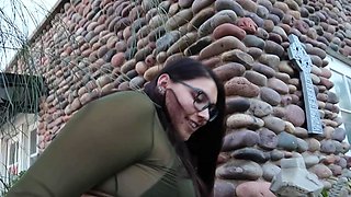 Beautiful blonde babe franziska facella solo masturbation