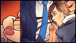 animated rough office sex