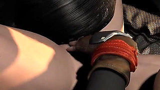 Cloud Having a Threesome Tifa and Jessie - Final Fantasy