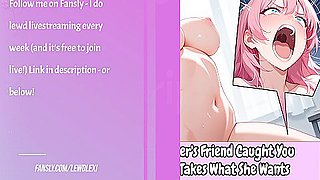 Erotic Audio In Your Older Stepsisters Friend Caught You Masturbating And Takes What She Wants Roleplay