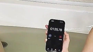 Underwater Breath Holding Challenge with My Girlfriend