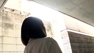 POV close up asian gf blowjob
