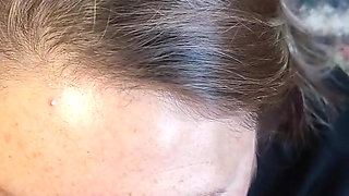 Sexy milf loves to please her man and swallow cum after cumming again and again with his cock in her mouth