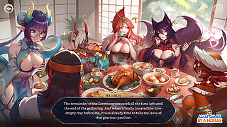 Ep9: Tea Ceremony with the Chosen 5 - a Royal Gathering in the Imperial Harem - Harem Fantasy