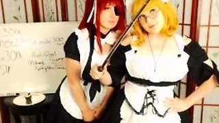 slut his tall blonde fetish flashing ass on live webcam