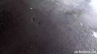 Tanya Lixx Pissing in Public Outdoor - UK Flashers Amateur Fetish
