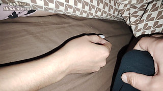 Touched My Stepsister's Hand with My Dick