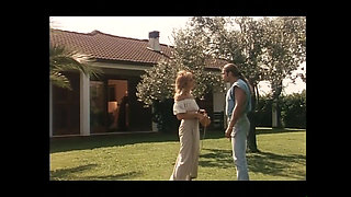 Two Beautiful Hot MILFs with Hairy Pussy Ass Fucked and Cummed in Mouth by Big Vintage Cock