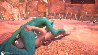 ดราก้อนบอลบลูม่า, reptiles animation, furry hentai