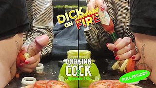 Hardcore Kitchen CBT: Extreme Urethral Torment & Ballbusting with Massive Cock