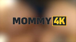 Mommy4k. milf is displaying how to eat decently