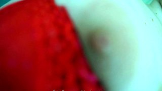 busty homemade blonde teen amateur with fake big boobs