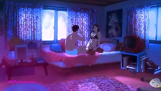 Spunky Anime Duo Night Fuck-fest Sesh