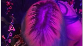 18 Year Old Goth Gets Pounded And Covered In Cum - Roselunar