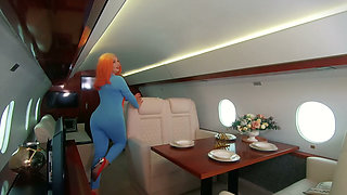 Backstage From Photosession, 4 Catsuits and Fly Jet Photoshoot