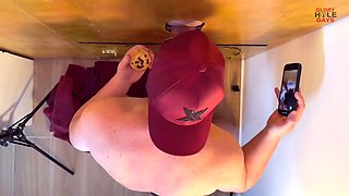 Gay Glory Hole Cum Biscuit Gets Squirted On