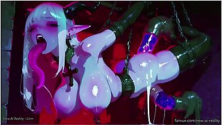 New Ai Reality - Lilim: Exploring Her Sex Dungeon With Car Toon