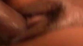 Fortunate Black Man Scores a Chubby Dame Sporting a Shining Pair of Beautiful Big Nipples.