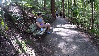 Pale and chubby brunette MILF sucks and tit fucks a big cock
