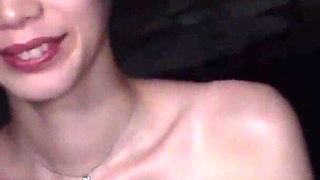 Elegant Gulp Night with a Craving Single Mom Savoring Warm Essence Under the Open Sky Ep-3