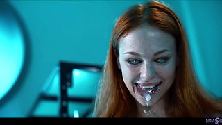 Mad Scientist Fucked By Her Lesbian Frankenstein Monster In Parasited Pussy Eating Possession