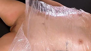 Amatauer Model Stretch Bondage Session with Multiple Orgasms and Squirts