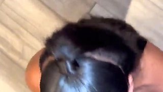 Black shemale take hard in her pussy