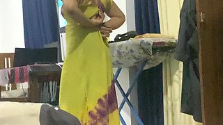 Indian Aunty and House Owner