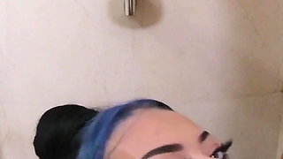 Sex in the Shower with One Beautiful Woman