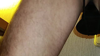 Evening fun with a butt plug