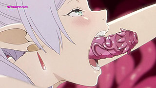 Tenta Time Detour, Frieren Takes a Wrong Turn and Gets Fucked Raw by Monster Cock