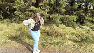 Emergency While Walking on the Public Trail but Had to Wet My Jeans