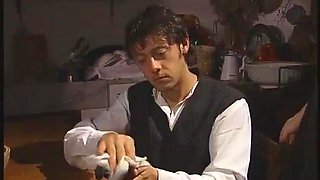 Italian threesome: Cowgirl, Licking  Big Tits Porn