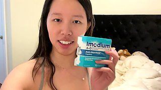Sexy teen ebony solo toy masturbation