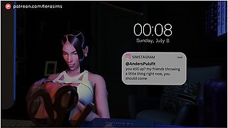 Sims 4 - Intense Rough Sex At My Friends House, 3d Porn